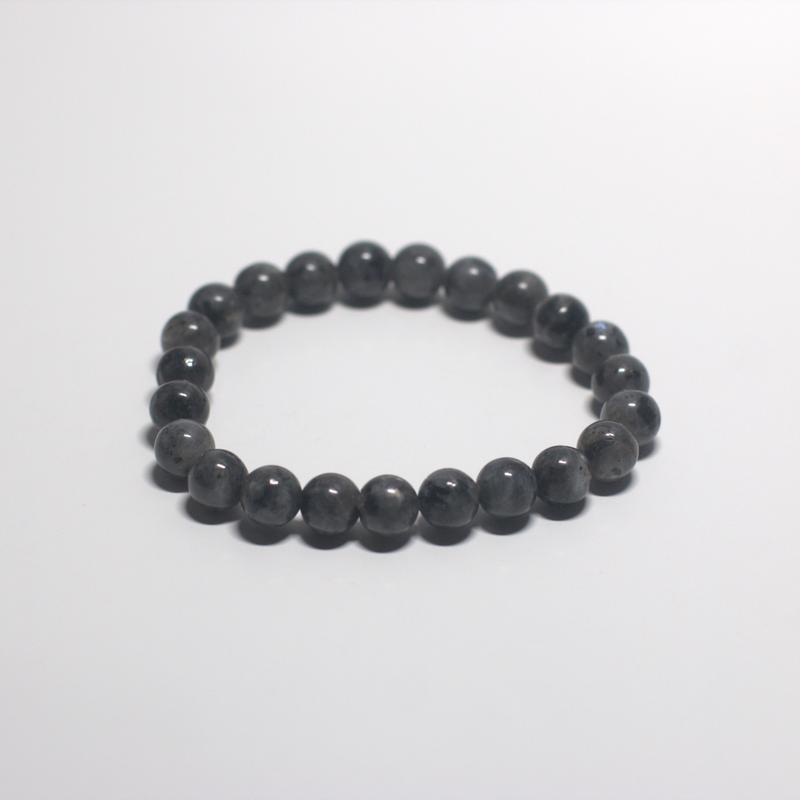 Chic Black Stone Bead Bracelet - a Bohemian-Inspired Accessory, Great for Couples, an Ideal Present for Any Event, Suitable for Everyday Use | Adorable Bracelet | Genuine Stone Bracelet