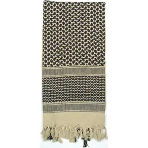 Tan - Shemagh Tactical Desert Keffiyeh Scarf