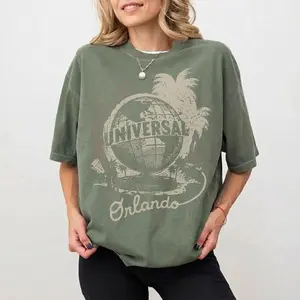 Comfort Colors Vintage Universal Studios Orlando Shirt, Retro Universal Globe Theme Park Tee, Florida Travel Vacation Shirt, Universal Studios Souvenir Tee