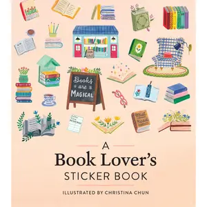 A Book Lover's Sticker Book by Workman Publishing, Christina Chun [Hardcover Book]