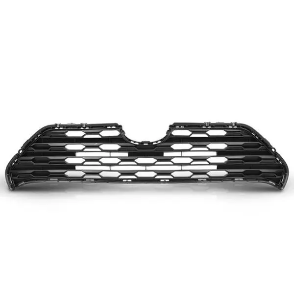 Front Center Bumper Grille Grill w/o Radar Holes Fit For 2019-2023 Toyota RAV4