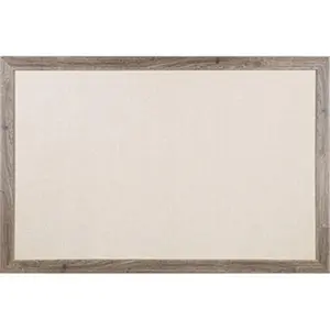 U Brands 36x24 in. Linen Surface Bulletin Board - Self-Healing, Rustic Look, Horizontal-Vertical Mountable for Stand Up Paddleboarding & Water Sports Organization