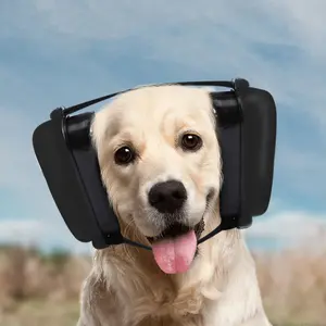 Dog Protective Ear Muffs Hearing Protector for Fireworks Thunder Helicoptter B