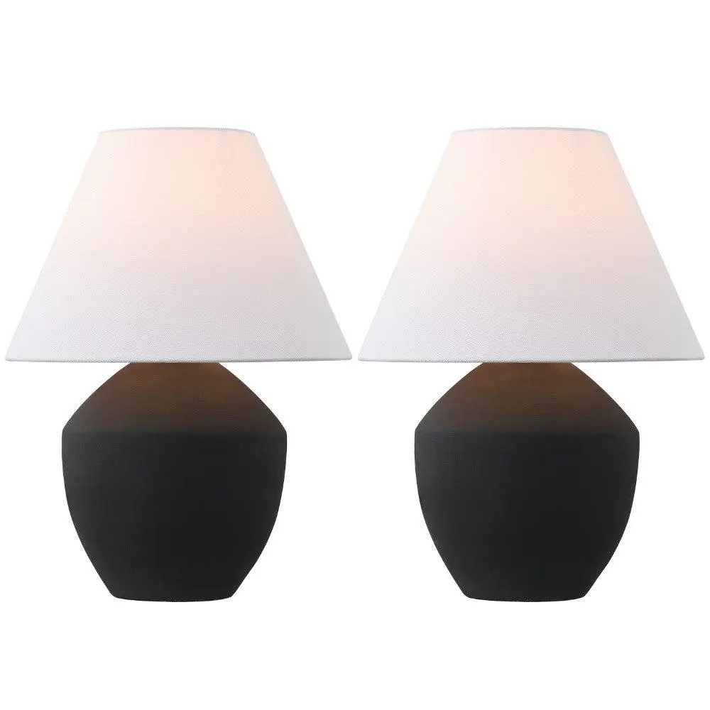Ralf 20.5" Minimalist Scandinavian Resin/Iron LED Table Lamp Ralf 20.5" Minimalist Scandinavian Resin/Iron LED Table Lamp