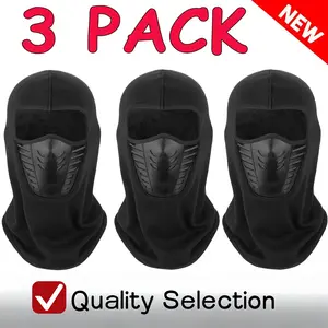 Ski Mask 3 Pack/1 Pack Balaclava Full Face Mask Windproof Ski Masks Hat Tactical Hood Motorcycle Neck Warmer Hood