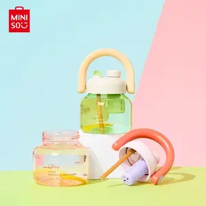 MINISO Colorful Series 980mL/33.14oz Tritan Straw Cup Cute Women's Sports Water Bottle,Leak-Proof Design,Lightweight & Durable,Vibrant Color Options,Holiday & Holiday Haul