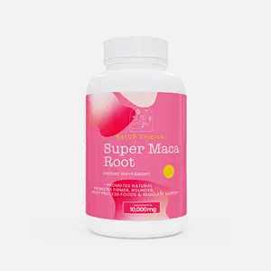 Super Maca Root | Optimum Natural Black Maca Root Powder Supplement for Hormonal Balance and Energy - Made in USAS