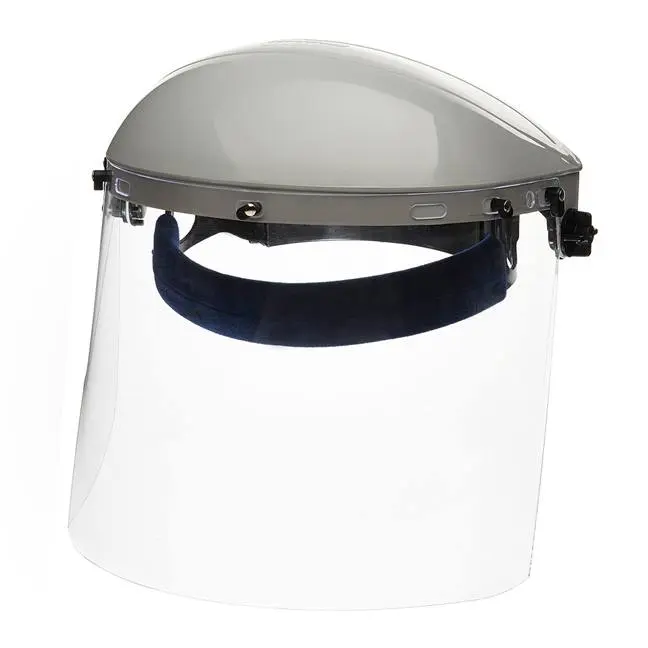 212 MAIN Sellstrom 851-S30120 Advantage Crown & Headgear with Chin Guard, ABS Plastic Protective Mask, Universal Mount for Cycling & Outdoor Recreation