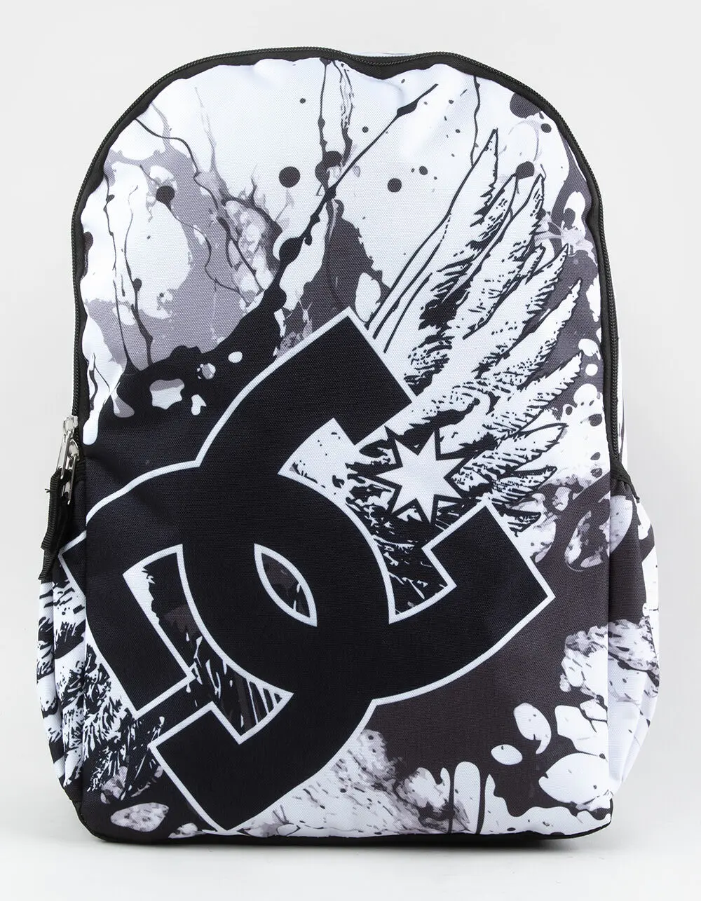 DC SHOES Wings Backpack, Black  &  White
