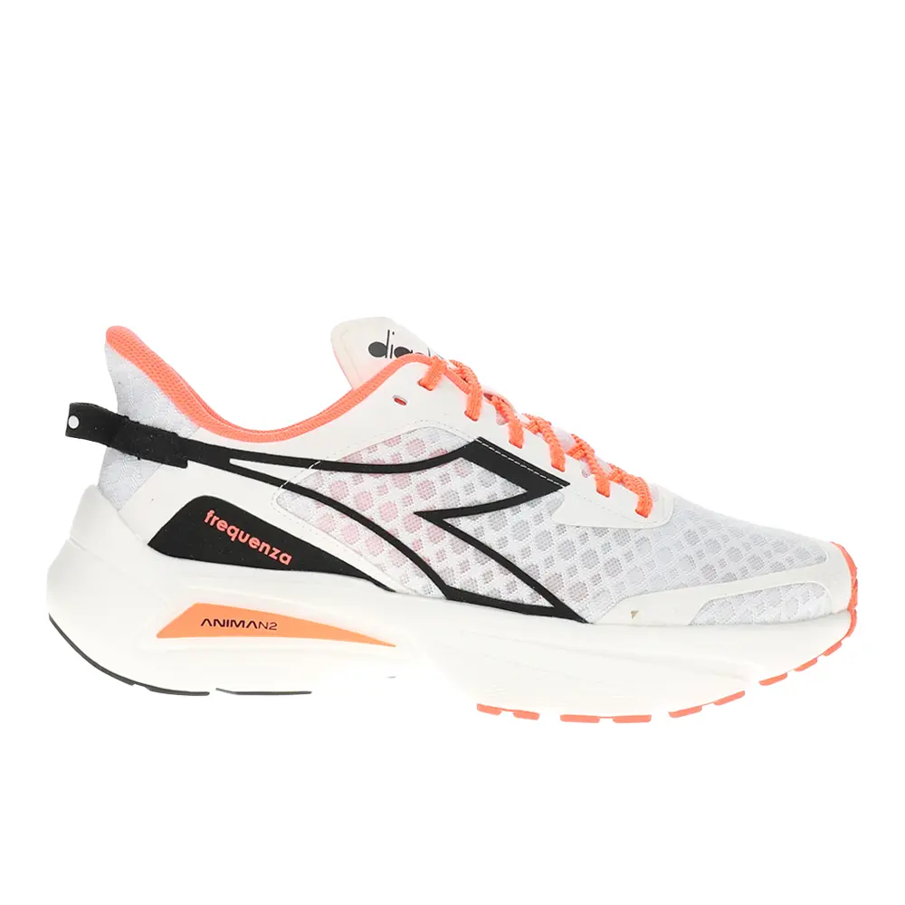 diadora Womens Frequenza Running Sneakers Shoes - White