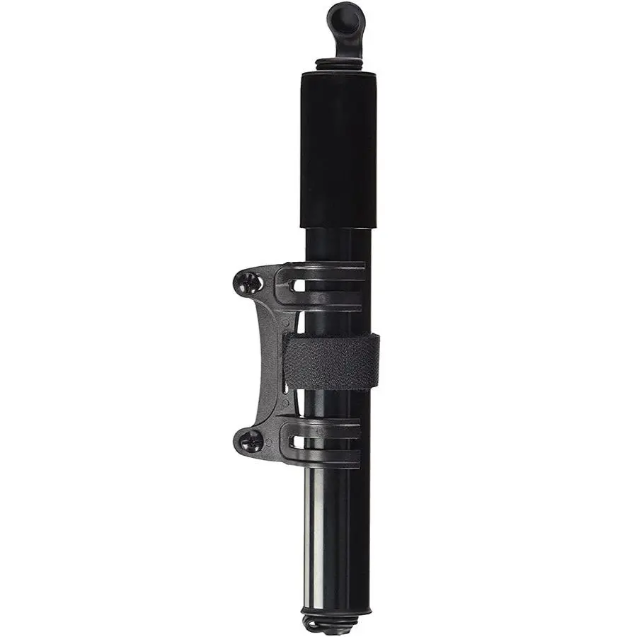 LEZYNE Gauge Drive HV Hand Pump - Compact 232mm CNC Machined Aluminum Body with Integrated Gauge, Presta & Schrader Compatible, 90 PSI Max