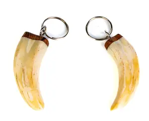 Warthog Tusk Keychain – Upcycled