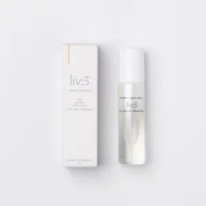 liv:3 Fragrance By Sarah Maxwell. With delicate notes of Rose, Jasmine, and White Amber. liv:3 emanates grace and warmth.