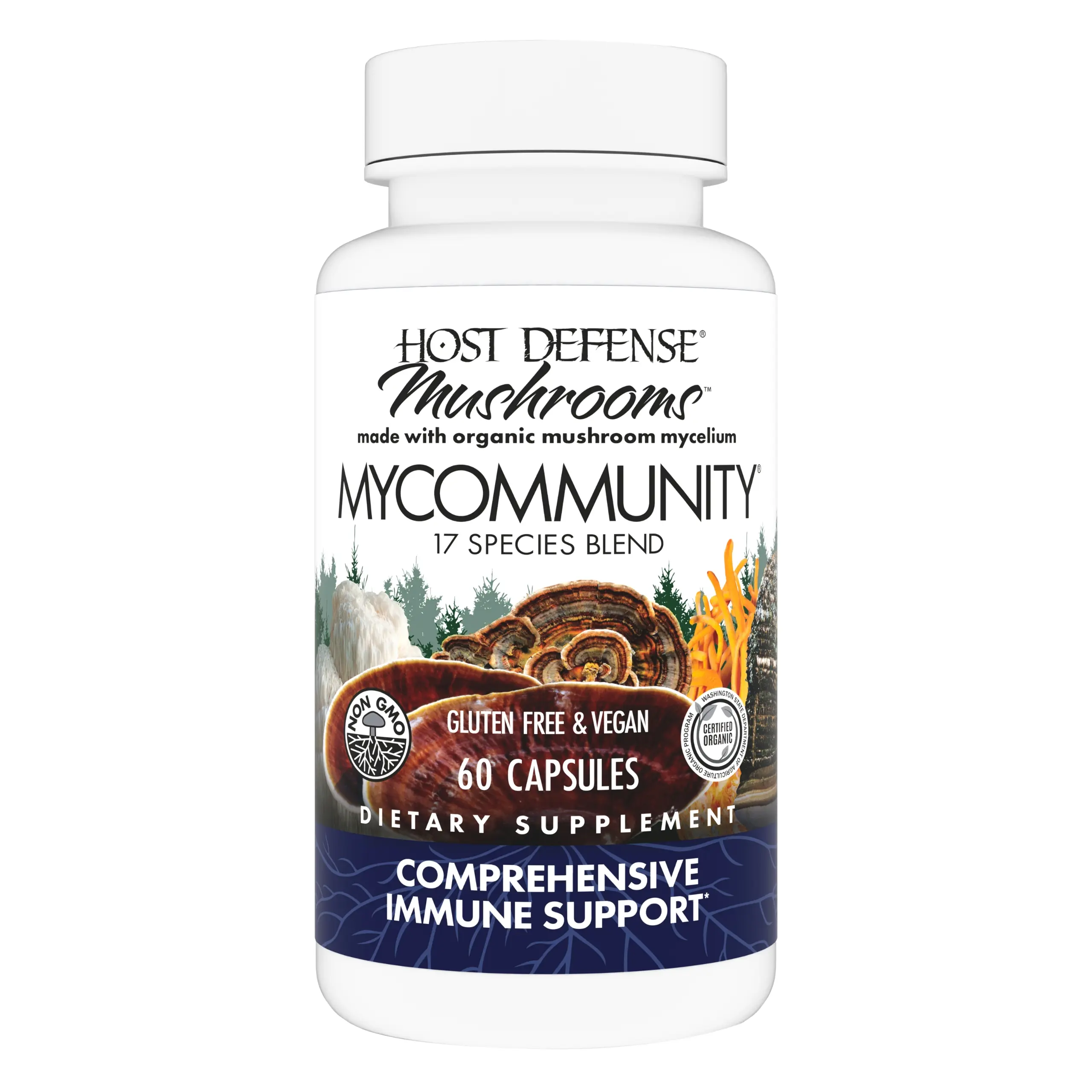 Host Defense MyCommunity Capsules - 60 Count Host Defense MyCommunity Capsules - 60 Count