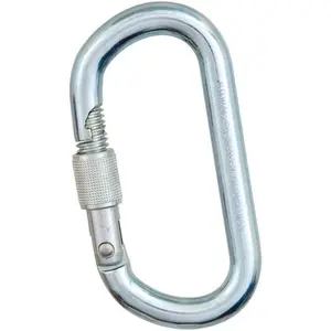 Stubai  30kN ASYM Steel Oval Carabiner