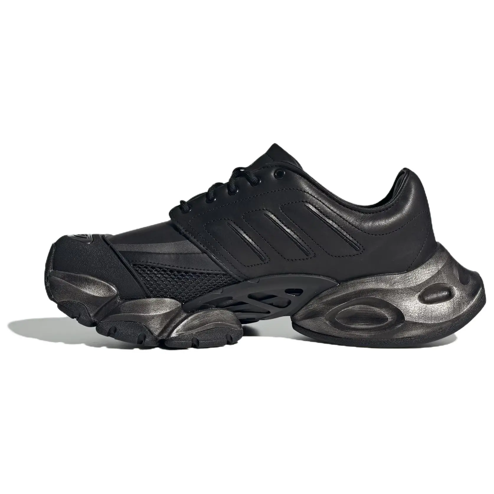 Adidas Xlg Runner Derby Black Comfort Low Top Commuter Running Shoes Unisex JQ7591