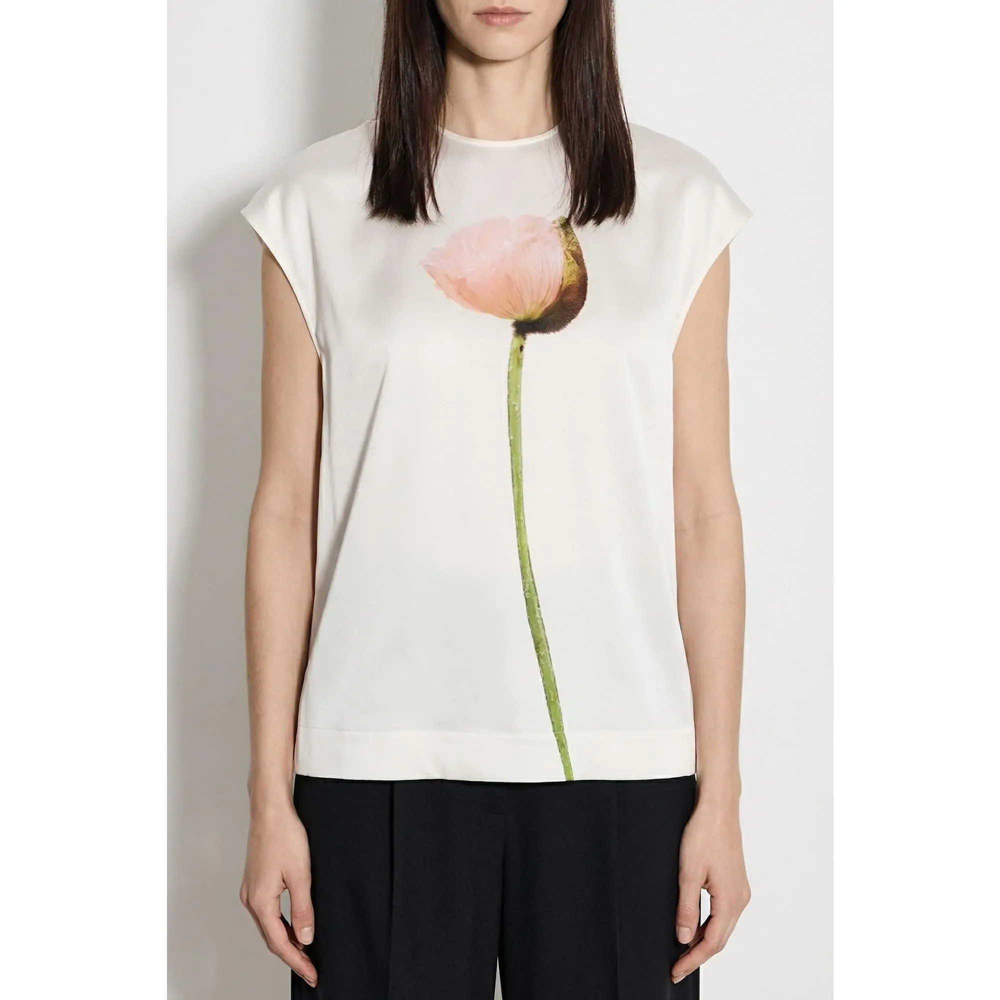 Simone Rocha Poppy Motif Smock Top SS26