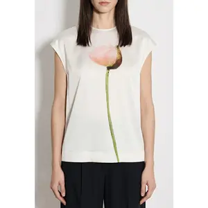 Simone Rocha Poppy Motif Smock Top SS26