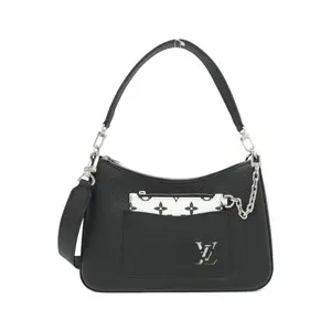 Pre-owned Louis Vuitton Calfskin Shoulder Bags Epi Marelle Calf Shoulder Bag
