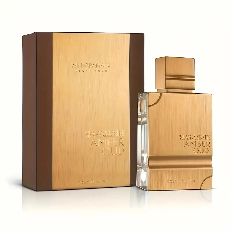 Women's Al Haramain Amber Oud Gold Beast Mode EDP, 2.0 oz/60ml Arabian Perfume, 12hr+ Long Lasting, Sweet Melon & Pineapple Gourmand Fragrance