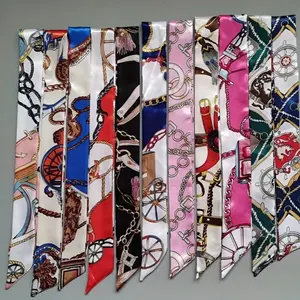6pc Twilly Scarf for handbags