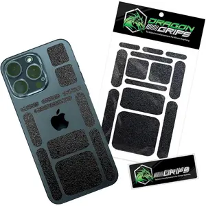 13 count Rectangular Rubber Grip Tape, Rubberized Grip Stickers for Phone Case, , , Tools, Gaming Controller, Laptop, and  by