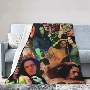 Type O NegativeSoft and warm flannel blanket/cover blanket/suitable for bed/, sofa, bedroom, office in all seasons