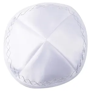Jewish Kippah Black Hand Made Yarmulke Judaica Yamaka Kippa Yamakah Yarmulka Hat Men