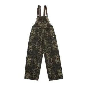 leopard print Print Overalls Casual Suits Trendy Unique Womenswear Sleeveles