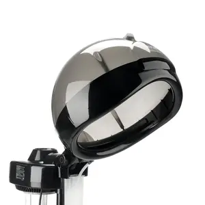 VEVOR Professional Hair Steamer for Deep Conditioning, 11.81-inch Hooded Ionic Hair Steamer with 2 Modes, Height-Adjustable Standing Hair Steamer with Timer, 5 Wheels (2 Lockable) for Salon Home Spa