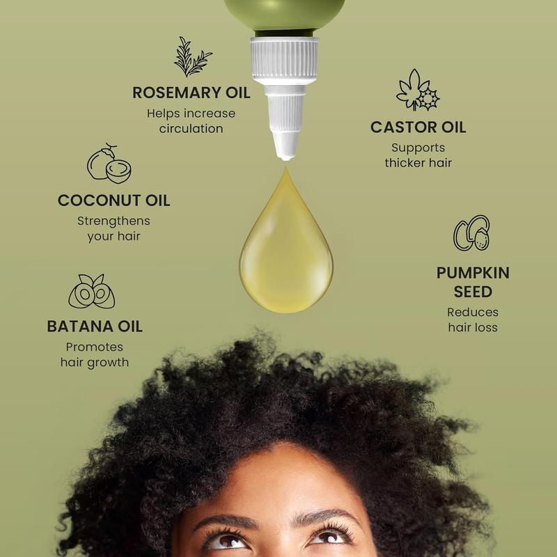 LEBANTA Wonder Growth Oil for All Hair Types - Hair Growth Serum to Prevent Thinning & Loss, Strengthen Hair, Soothe Dry Scalp