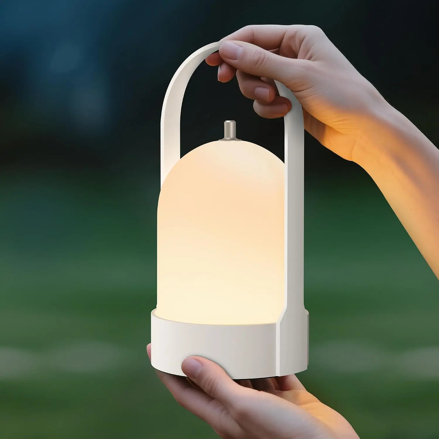 Tubicen Clip-On LED Desk Lamp,Indoor Wireless Lamp,Battery Operated Table Lamp,LED Table Lamp With USB Port, Bedside Table Lamp,4000mAh Rechargeable Table Lamp,4-Level Touch Dimmable,Portable Lamp or Living Room Dining Table Bedroom Bathroom Night Lamp,