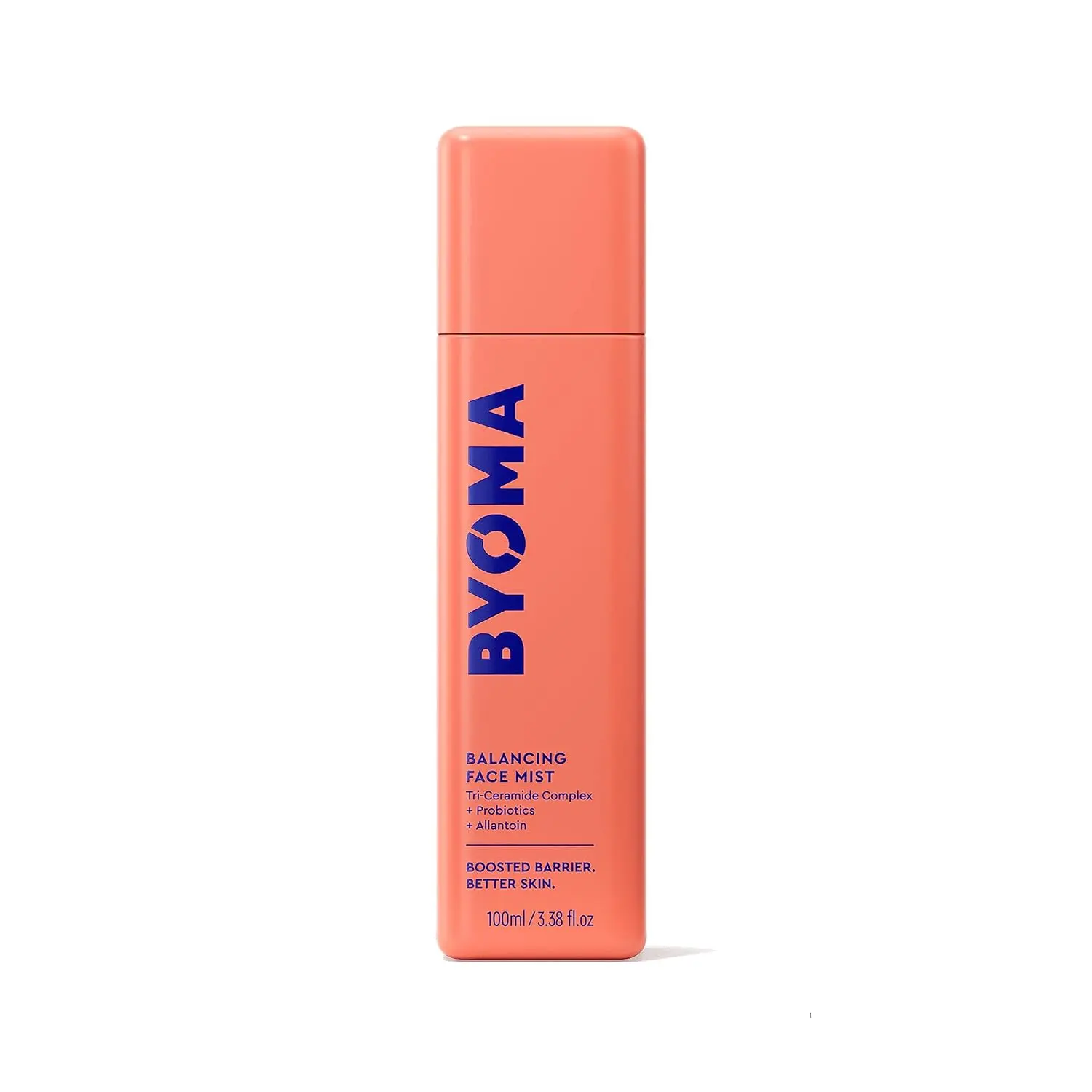 BYOMA Balancing Liquid Face Mist Toner - Gentle Daily pH-Balanced Spray with Ceramides, Probiotics, Allantoin - Alcohol-Free, Soothing for All Skin Types - 3.38 fl. oz Single Unit