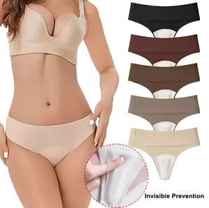 Women's 5pcs Anti-Camel Toe Sexy Thongs - G-String, Seamless, Basic Fit, Machine Washable, Breatheable, Minimizing, Everyday Comfortable Underwear - Workout, Yoga, Leggings