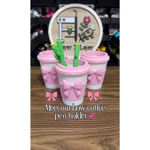 Bow Coffee Pen Holder