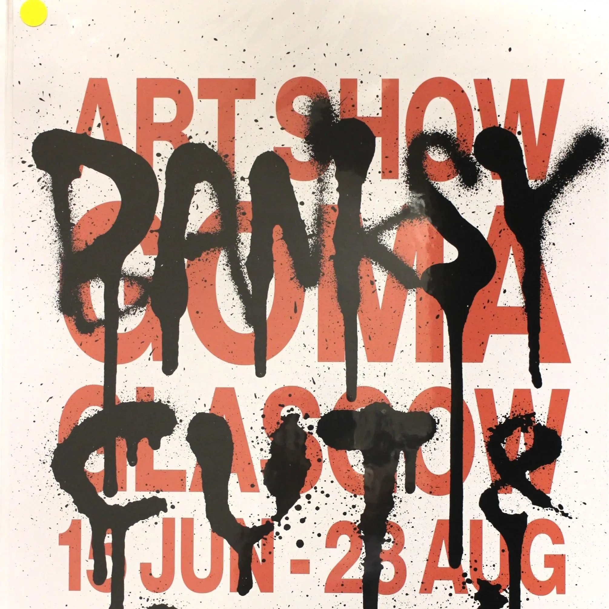 Banksy Cut & Run Show 2023 Gig Print by Glasgow Gallery of Modern Art