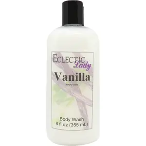 Vanilla Liquid Pearl Body Wash, 3 in 1 Use for Bubble Bath, Hand Soap & Body Wash