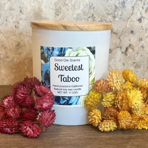 Good Ole Scents Sweetest Taboo Handcrafted Soy Wax Candle 11 oz Eco Friendly Aromatic Scented