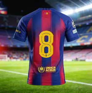 Men's Football Pedri #8 Number Football Jersey | Match Shirt  | Perfect for Fans & Collectors | Unisex tops