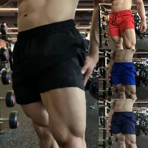 Raw Street Wear Solid Casual Quick Dry Sports Shorts For Men Summer Gym Fitness Football Running Shorts Mens Short Trousers Beach Holiday Shorts