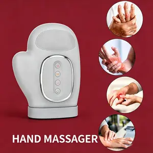 Automatic Hand Massager, High-Frequency Vibration, Air Pressure Wrap, Finger Joint Relaxation, Relief From Wrist Fatigue, Ideal for Typists, USB Rechargeable Massagers