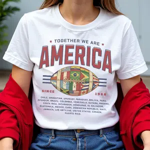 Together We Are America Shirt, American Football Shirt, Latin American Pride, Hispanic Heritage Puerto Rico