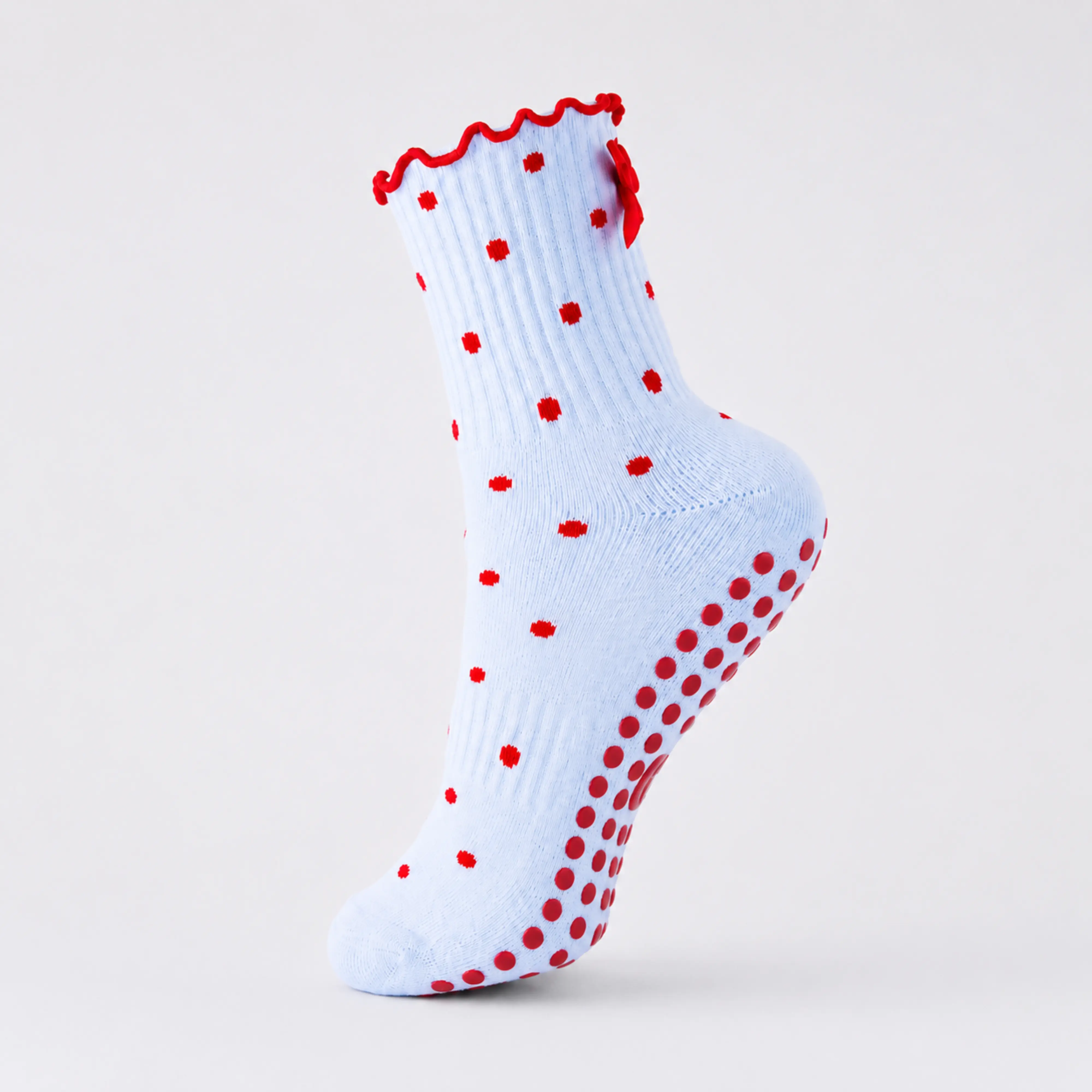 The Seaside Sock - Women’s Soft Non-Slip Grip Socks - Breathable, Sticky Sole Socks for Pilates, Barre, Yoga