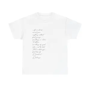 Unisex 100% Cotton T-Shirt | Fullmetal Alchemist Equivalent Exchange Quote Tee | Vintage Handwritten Style | Anime Fan Gift | Casual Everyday Wear