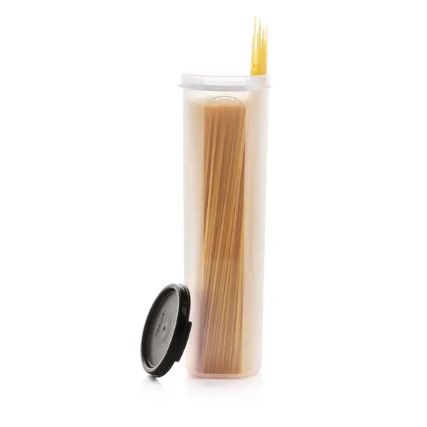 Tupperware Spaghetti Dispenser with Measuring Insert - 4 ¾ Cups Capacity, Black, Kitchen Utensil for Meal Prep & Fresh Storage