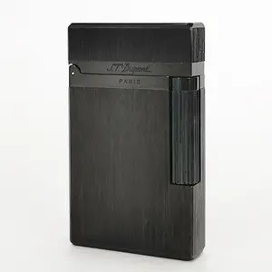 DUPONT Brushed Black metal Brass Classic luxury Lighter (NO FUEL) perfect gift for boyfriend