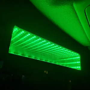 Mirror 280MM Rear View Wide Flat for Interior Clip-On, Reflective background for Enhanced Visibility Universal