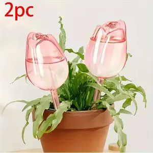 Tulip Design Plant Watering Bulb, Plant Watering Stake, Automatic Watering Stakes, Plant Watering Tool, Automatic Plants Watering, Garden Supplies for Indoor and Outdoor Plants, Automatic Watering Devices
