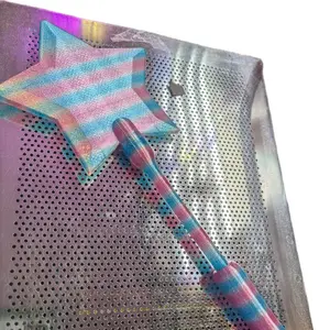 Tap to Pay Wand Magic Pay Wand with Rainbow Star Top and Holographic Handle
