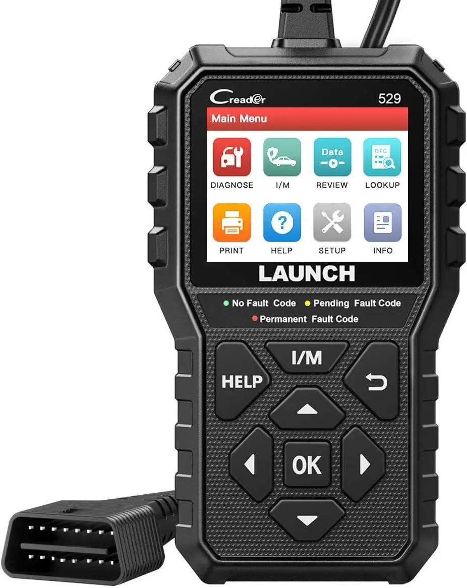 Car Diagnostic Scanner, OBD2 Code Reader, Check Engine Fault Detection Tool